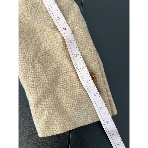 Vintage Derby of San Francisco Mens Sport Coat Blazer Jacket Tweed Tan Size‎ 44 - Picture 15 of 16